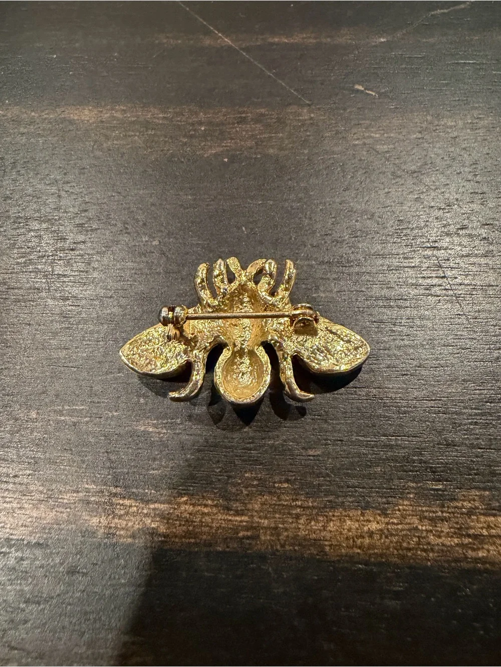 Enamel Bee Brooch